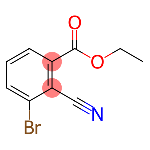 Benzoic acid, 3-bromo-2-cyano-, ethyl ester