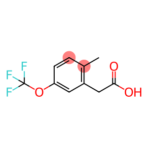 2-Methyl-5-(trifluoroMethoxy)phenylacetic acid, 97%