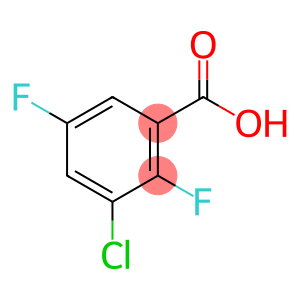 Benzoic acid, 3-chloro-2,5-difluoro-