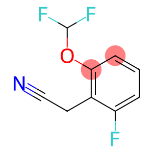 2-(2-(DIFLUOROMETHOXY)-6-FLUOROPHENYL)ACETONITRILE