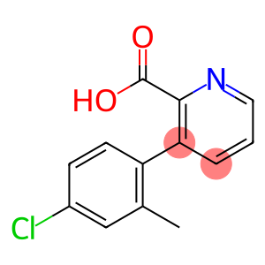 3-(4-Chloro-2-methylphenyl)picolinic acid