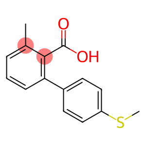 6-Methyl-2-(4-methylthiophenyl)benzoic acid