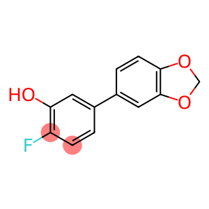 2-Fluoro-5-(3,4-methylenedioxyphenyl)phenol