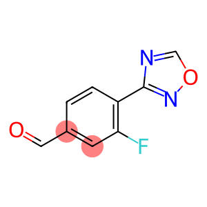 Benzaldehyde, 3-fluoro-4-(1,2,4-oxadiazol-3-yl)-