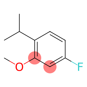 Benzene, 4-fluoro-2-methoxy-1-(1-methylethyl)-