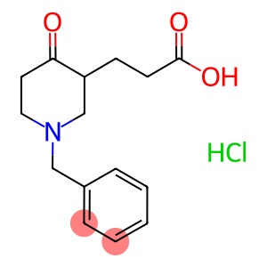 3-(1-苄基-4-氧代哌啶-3-基)丙酸盐酸盐