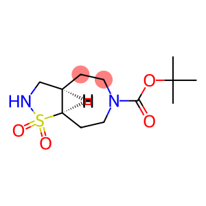 rel-tert-Butyl (3aS,8aS)-octahydro-6H-isothiazolo[4,5-d]azepine-6-carboxylate 1,1-dioxide