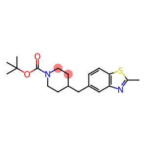 N-BOC-4-[(2-甲基-5-苯并噻唑基)甲基]哌啶