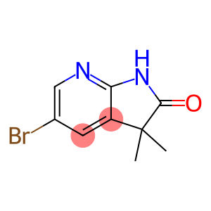 5-溴-3,3-二甲基-1H-吡咯并[2,3-B]吡啶-2(3H)-酮