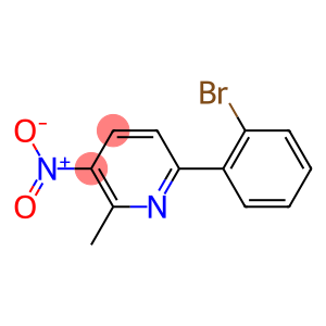 6-(2-broMophenyl)-2-Methyl-3-nitropyridine