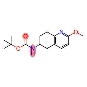 Carbamic acid, N-(5,6,7,8-tetrahydro-2-methoxy-6-quinolinyl)-, 1,1-dimethylethyl ester