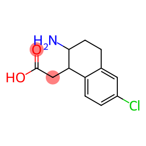 2-(2-aMino-6-chloro-1,2,3,4-tetrahydronaphthalen-1-yl)acetic acid