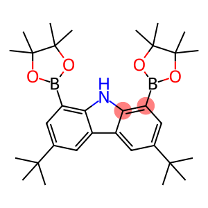 3,6-二叔丁基-1,8-双(4,4,5,5-四甲基-1,3,2-二氧杂硼烷-2-基)-9H-咔唑