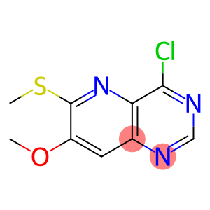 4-Chloro-7-methoxy-6-(methylthio)pyrido[3,2-d]pyrimidine