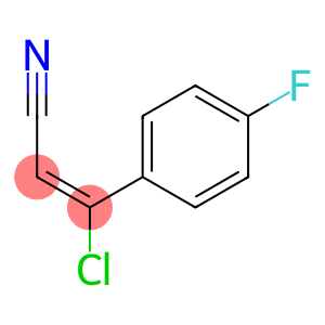 3-CHLORO-3-(4-FLUOROPHENYL)ACRYLONITRILE