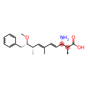 4,6-Decadienoic acid, 3-amino-9-methoxy-2,6,8-trimethyl-10-phenyl-, (2S,3S,4E,6E,8S,9S)-