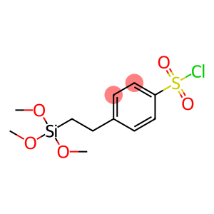 2-(4-Chlorosulfonylphenyl)ethyltrimethoxysilane