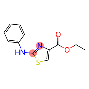 4-Thiazolecarboxylic acid, 2-(phenylamino)-, ethyl ester