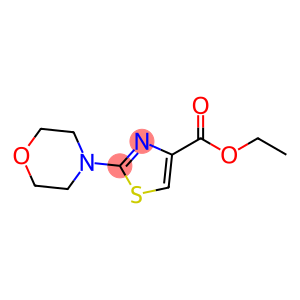 4-Thiazolecarboxylic acid, 2-(4-morpholinyl)-, ethyl ester