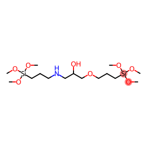 2,7,16-Trioxa-11-aza-3,15-disilaheptadecan-9-ol, 3,3,15,15-tetramethoxy-