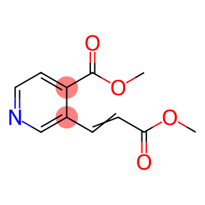 3-(3-Methoxy-3-oxo-1-propen-1-yl)-4-pyridinecarboxylic acid methyl ester