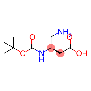 (3R)-4-氨基-3-[[叔丁氧羰基]氨基]丁酸