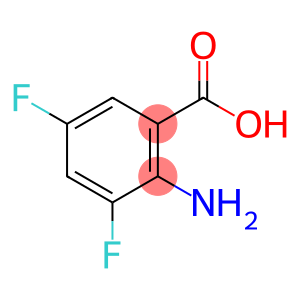 benzoic acid, 2-amino-3,5-difluoro-