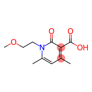 1-(2-Methoxyethyl)-4,6-dimethyl-2-oxo-1,2-dihydropyridine-3-carboxylic acid
