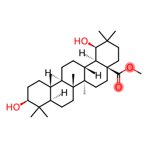 Oleanan-28-oic acid, 3,19-dihydroxy-, methyl ester, (3β,19β)-
