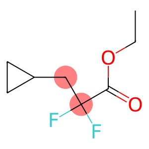 Ethyl 3-cyclopropyl-2,2-difluoropropanoate