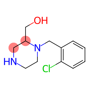 1-[(2-氯苯基)甲基]-2-哌嗪甲醇