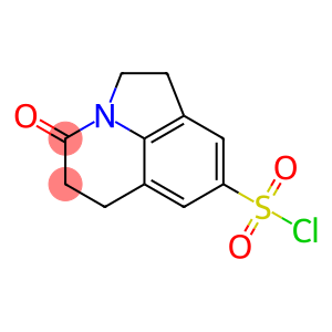 4-Oxo-1,2,5,6-tetrahydro-4H-pyrrolo[3,2,1-ij]quinoline-8-sulfonyl chloride