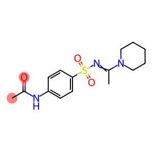 N-[4-[1-(1-piperidyl)ethylideneamino]sulfonylphenyl]acetamide