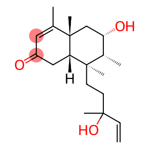 4a,5,6,7,8,8a-Hexahydro-6-hydroxy-8-(3-hydroxy-3-methyl-4-pentenyl)-4,4a,7,8-tetramethylnaphthalen-2(1H)-one