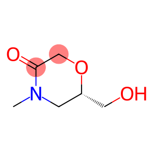 3-Morpholinone, 6-(hydroxymethyl)-4-methyl-, (6S)-
