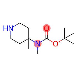 Carbamic acid, N-methyl-N-(4-methyl-4-piperidinyl)-, 1,1-dimethylethyl ester