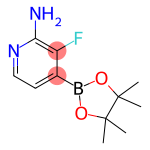 3-氟-4-(4,4,5,5-四甲基-1,3,2-二氧苯甲醛-2-基)吡啶-2-胺