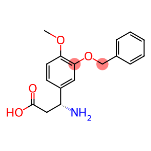 Benzenepropanoic acid, β-amino-4-methoxy-3-(phenylmethoxy)-, (βR)-