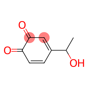 3,5-Cyclohexadiene-1,2-dione, 4-(1-hydroxyethyl)- (9CI)