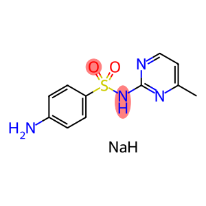 monosodium 2-sulfanilamido-4-methylpyrimidine