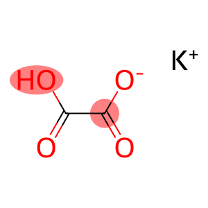 Potassium oxalate (KHC2O4)
