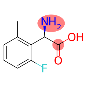 Benzeneacetic acid, α-amino-2-fluoro-6-methyl-, (αR)-