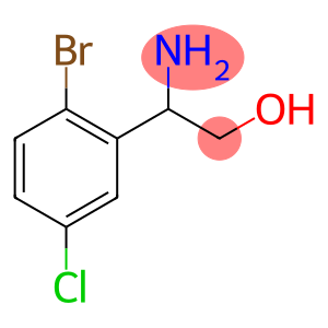 2-amino-2-(2-bromo-5-chlorophenyl)ethanol