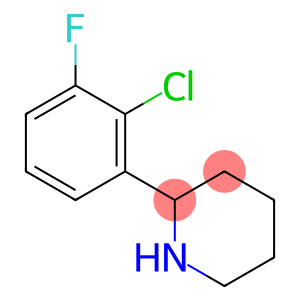 Piperidine, 2-(2-chloro-3-fluorophenyl)-