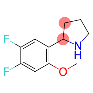 2-(4,5-difluoro-2-methoxyphenyl)pyrrolidine