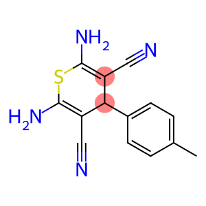 2,6-二氨基-4-对-甲苯基-4H-硫代吡喃-3,5-二甲腈