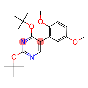 2,4-ditert-butoxy-5-(2,5-dimethoxyphenyl)pyrimidine