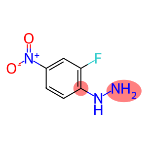 Hydrazine, (2-fluoro-4-nitrophenyl)-