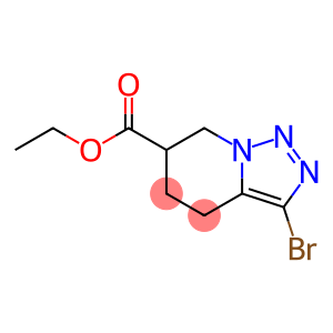 Ethyl 3-bromo-4,5,6,7-tetrahydro-[1,2,3]triazolo[1,5-a]pyridine-6-carboxylate