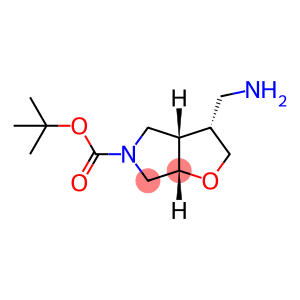 (3R,3aS,6aS)-叔-丁基 3-(氨基甲基)四氢-2H-呋喃并[2,3-c]吡咯-5(3H)-甲酸基酯